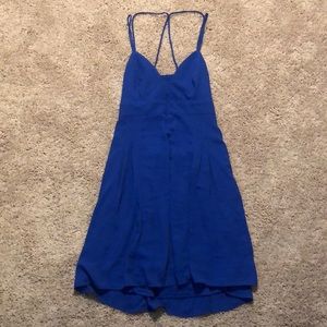 Blue Mini Dress